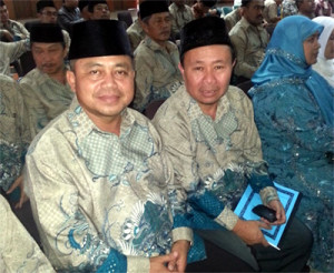 Kompol Suminta (Kabagren Polres Bandung) & Dr. H Agus Muharam (Ketua DPD LDII Kab. Bandung)